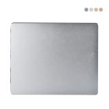 Aluminum mouse pad with PU